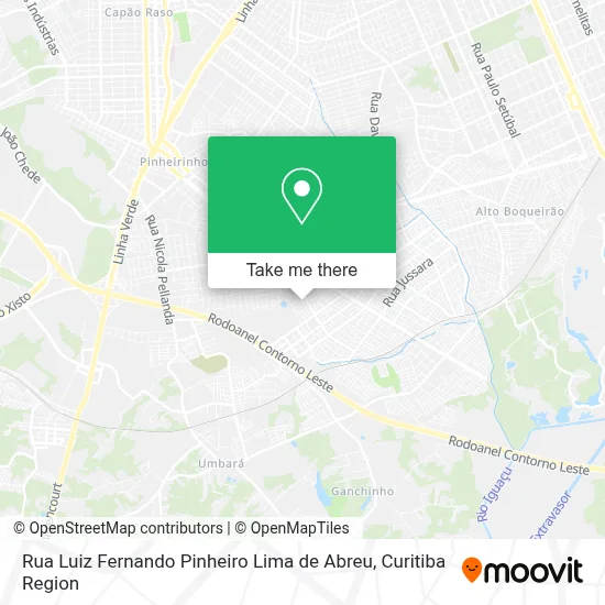 Rua Luiz Fernando Pinheiro Lima de Abreu map