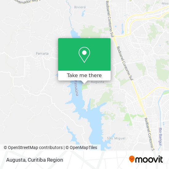 Augusta map