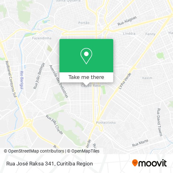 Rua José Raksa 341 map
