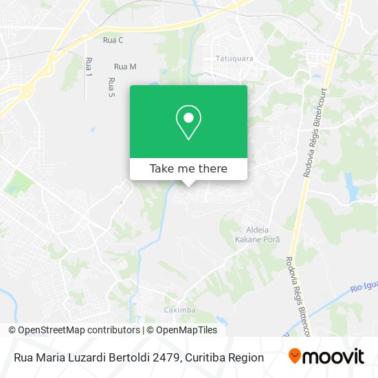Rua Maria Luzardi Bertoldi 2479 map