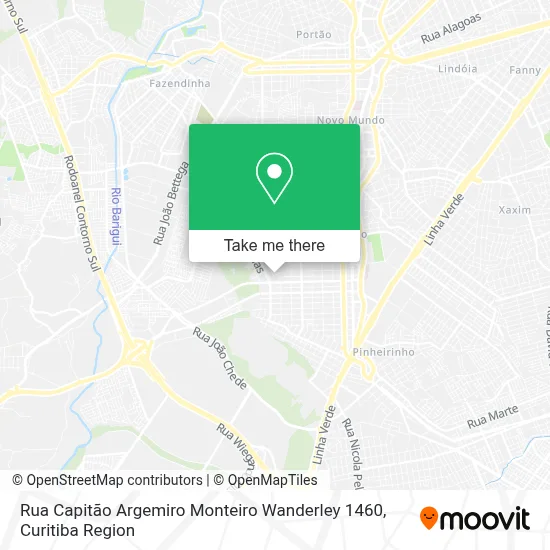 Rua Capitão Argemiro Monteiro Wanderley 1460 map