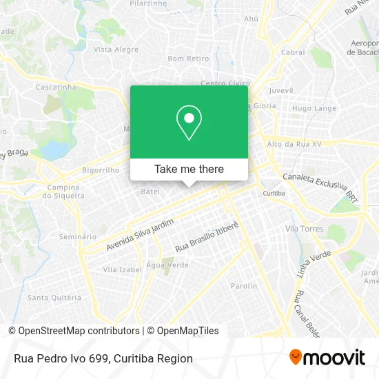 Rua Pedro Ivo 699 map