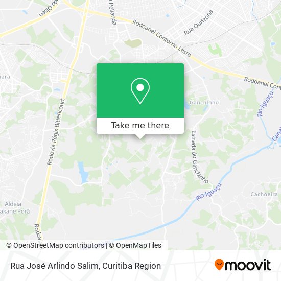 Rua José Arlindo Salim map