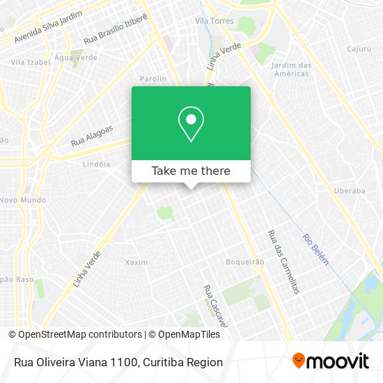 Rua Oliveira Viana 1100 map