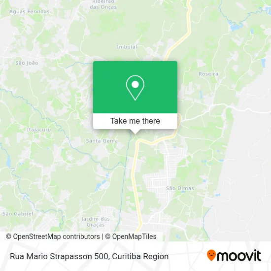 Rua Mario Strapasson 500 map