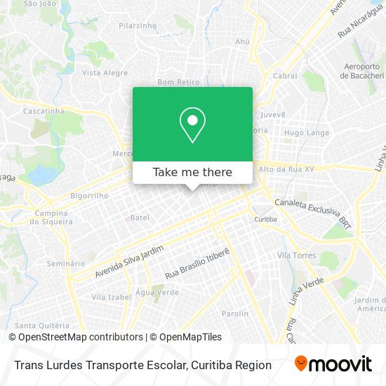 Trans Lurdes Transporte Escolar map