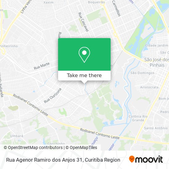 Rua Agenor Ramiro dos Anjos 31 map