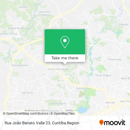 Rua João Benato Valle 23 map