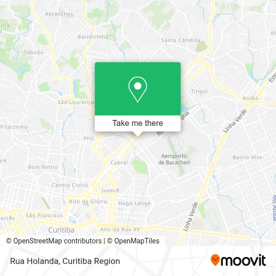 Rua Holanda map