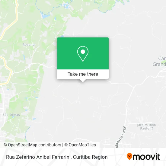 Rua Zeferino Anibal Ferrarini map