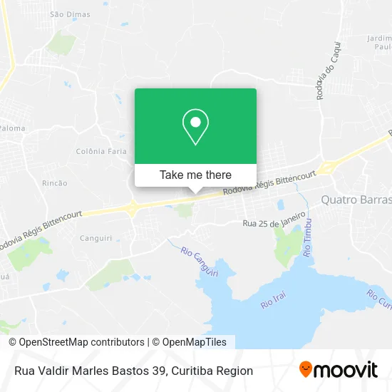 Rua Valdir Marles Bastos 39 map