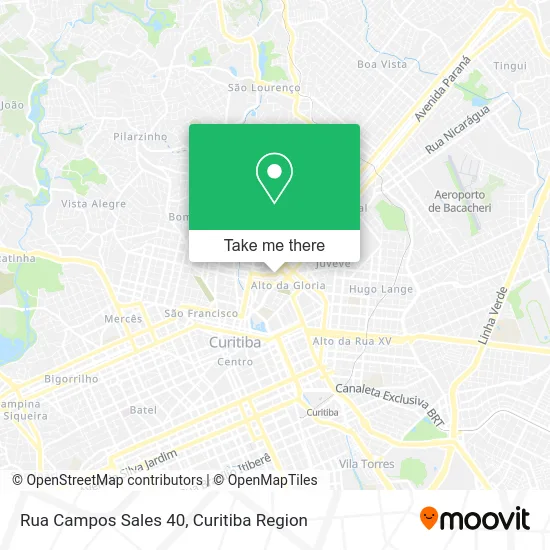 Rua Campos Sales 40 map