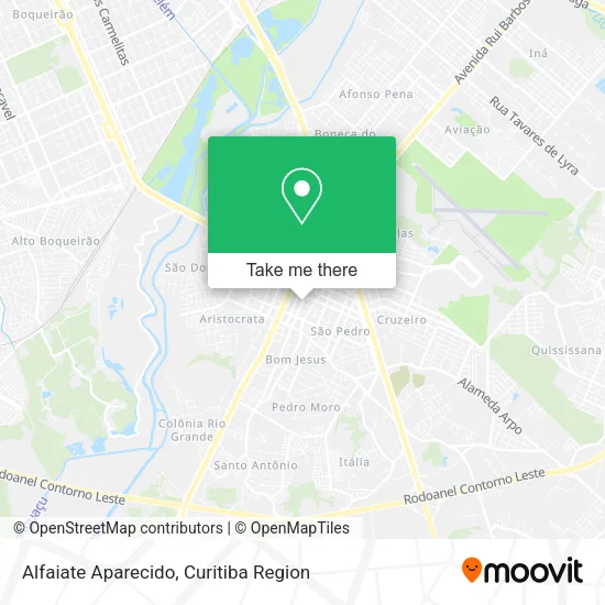 Alfaiate Aparecido map