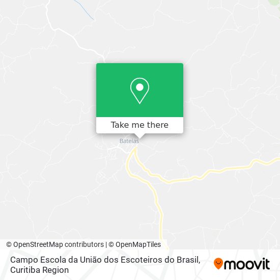 Campo Escola da União dos Escoteiros do Brasil map