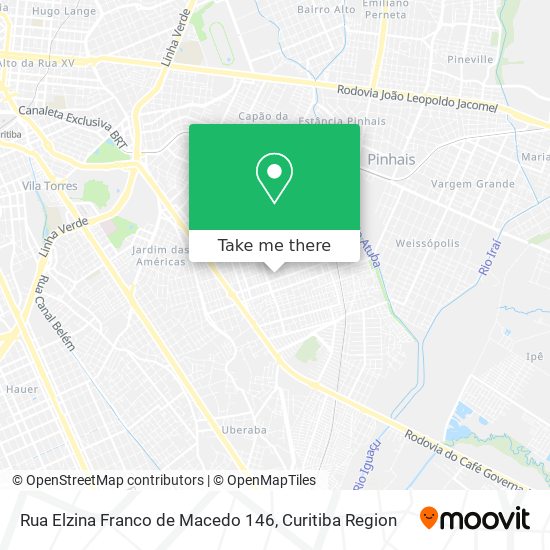 Rua Elzina Franco de Macedo 146 map