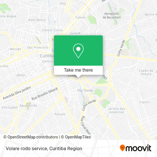 Volare rodo service map