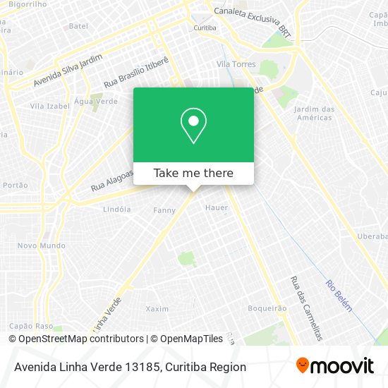 Avenida Linha Verde 13185 map