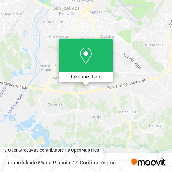 Rua Adelaíde Maria Pissaia 77 map