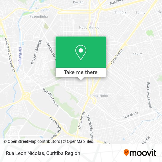Rua Leon Nícolas map