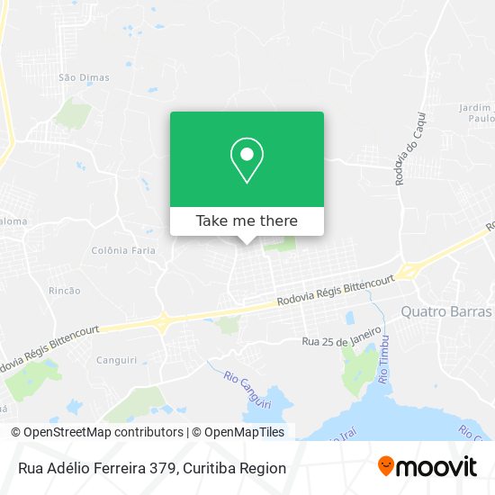 Rua Adélio Ferreira 379 map