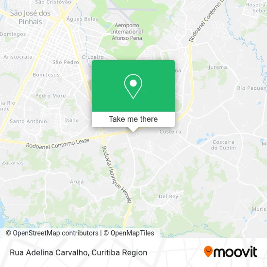 Rua Adelina Carvalho map