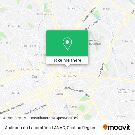 Auditório do Laboratório LANAC map