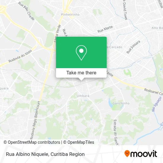 Rua Albino Niquele map