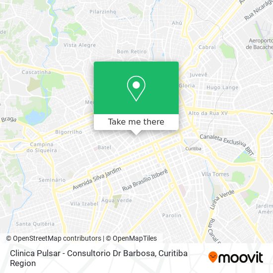 Clinica Pulsar - Consultorio Dr Barbosa map