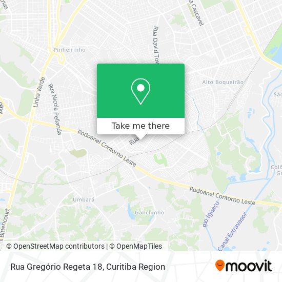Rua Gregório Regeta 18 map