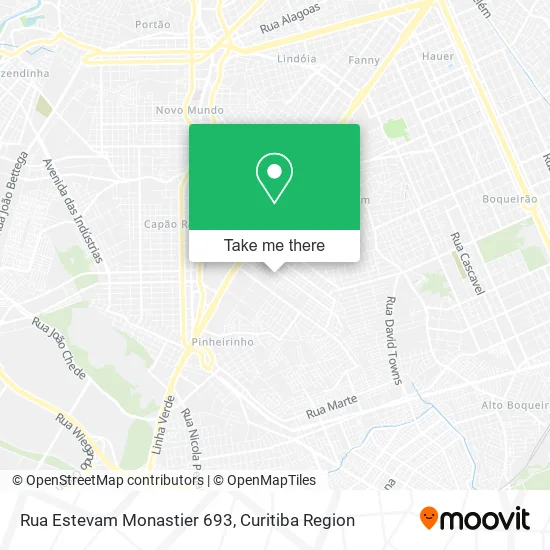 Rua Estevam Monastier 693 map