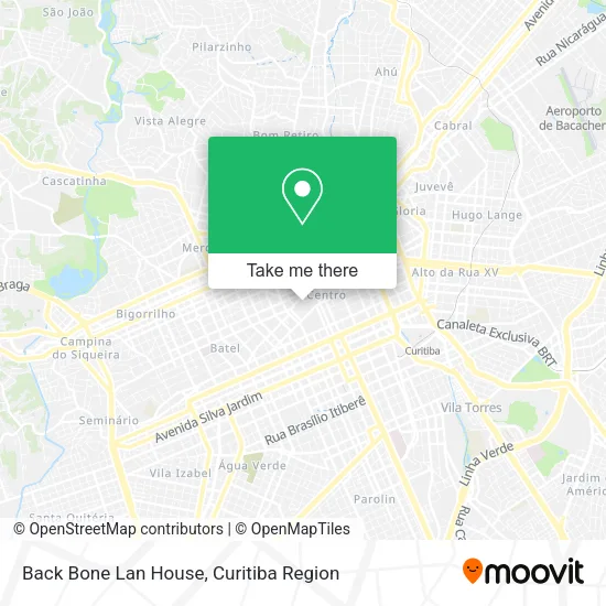 Back Bone Lan House map