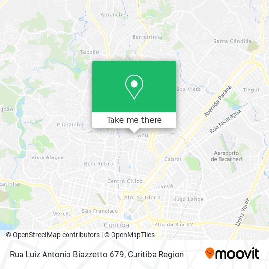 Mapa Rua Luiz Antonio Biazzetto 679