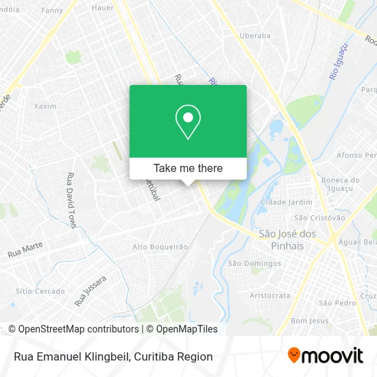 Rua Emanuel Klingbeil map