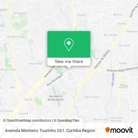 Avenida Monteiro Tourinho 261 map