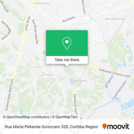 Rua Maria Pellanda Scroccaro 520 map