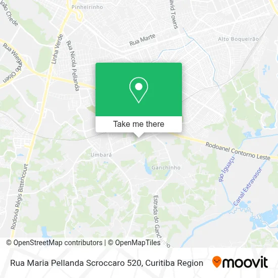 Rua Maria Pellanda Scroccaro 520 map