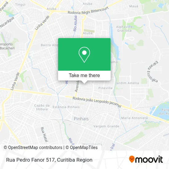 Rua Pedro Fanor 517 map