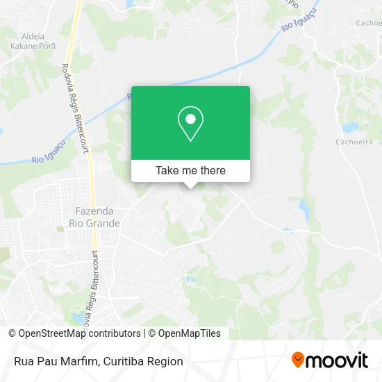 Rua Pau Marfim map