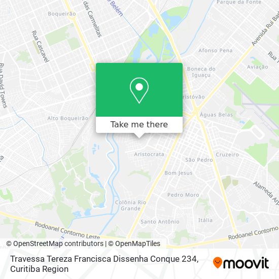 Travessa Tereza Francisca Dissenha Conque 234 map
