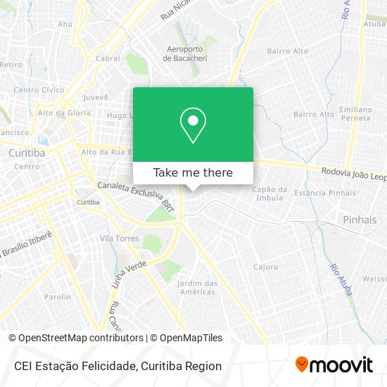 CEI Estação Felicidade map