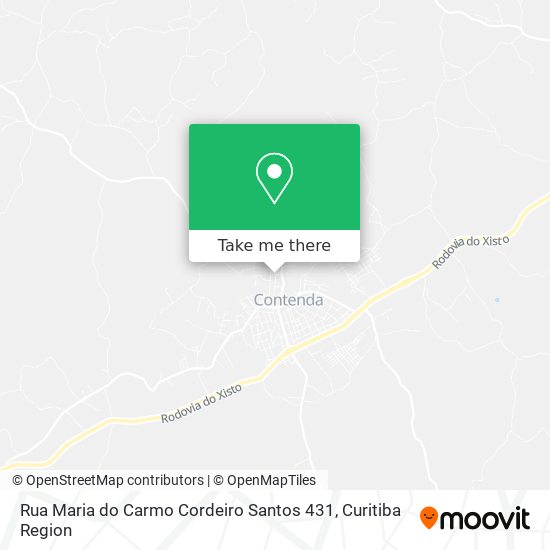 Rua Maria do Carmo Cordeiro Santos 431 map