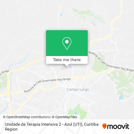 Unidade de Terapia Intensiva 2 - Azul (UTI) map