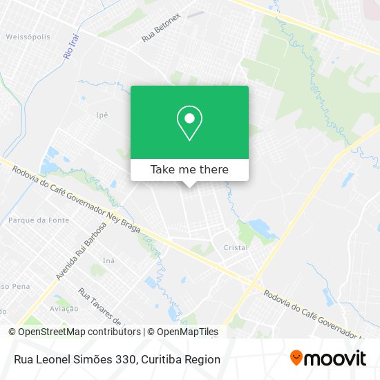 Rua Leonel Simões 330 map