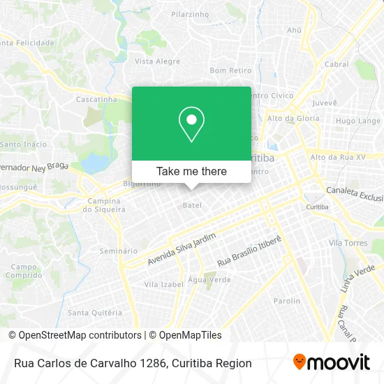 Rua Carlos de Carvalho 1286 map
