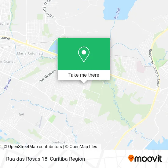 Rua das Rosas 18 map