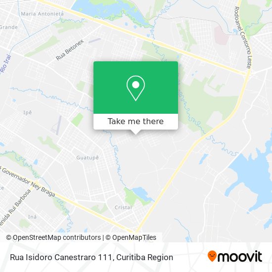 Rua Isidoro Canestraro 111 map