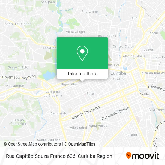Rua Capitão Souza Franco 606 map