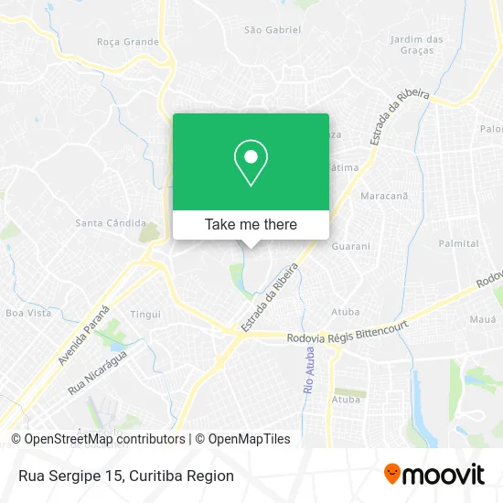 Rua Sergipe 15 map