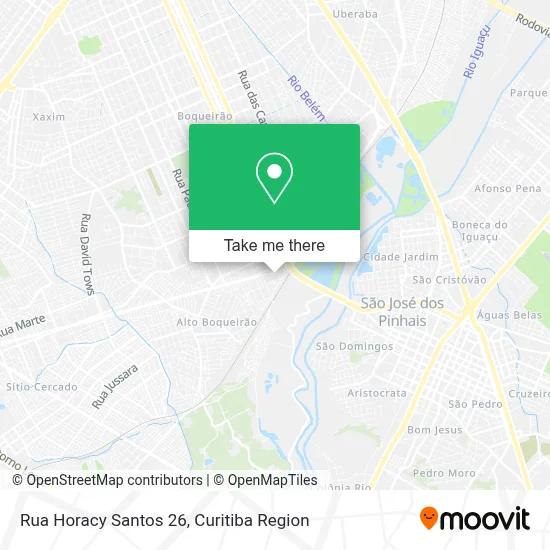 Rua Horacy Santos 26 map