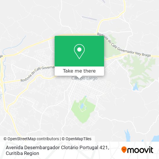Avenida Desembargador Clotário Portugal 421 map